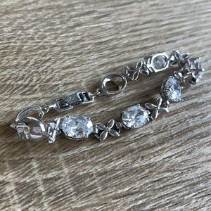 Silver bracelet*Sorry, my pictures are terrible and excuse the cut on my hand*😂